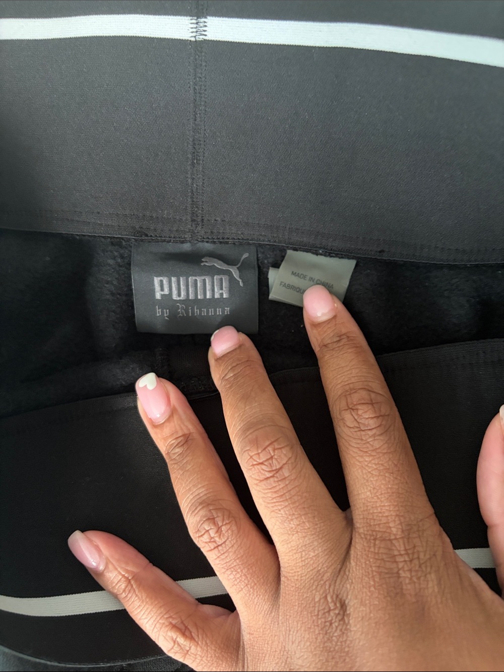 Rihanna Fenty Lace-Up Sweatpants.  - Picture 3 of 7